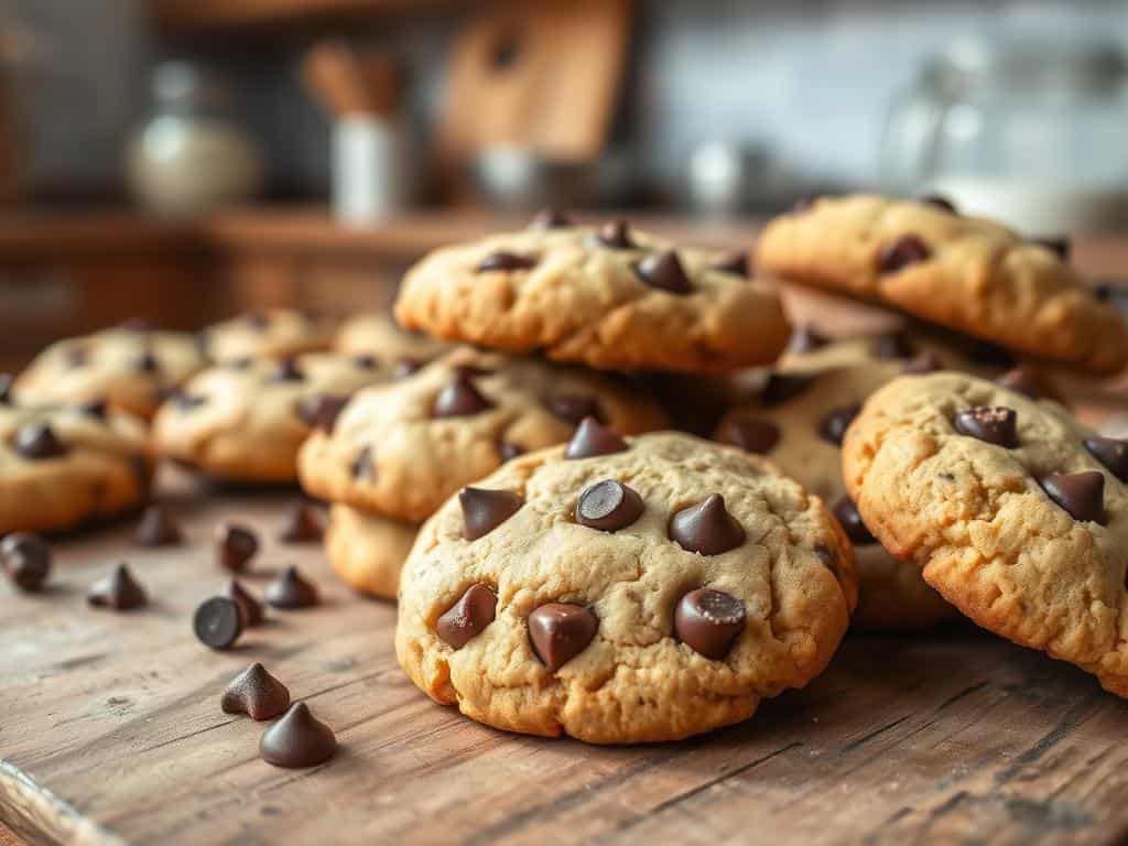 Almond Flour Chocolate Chip Cookies