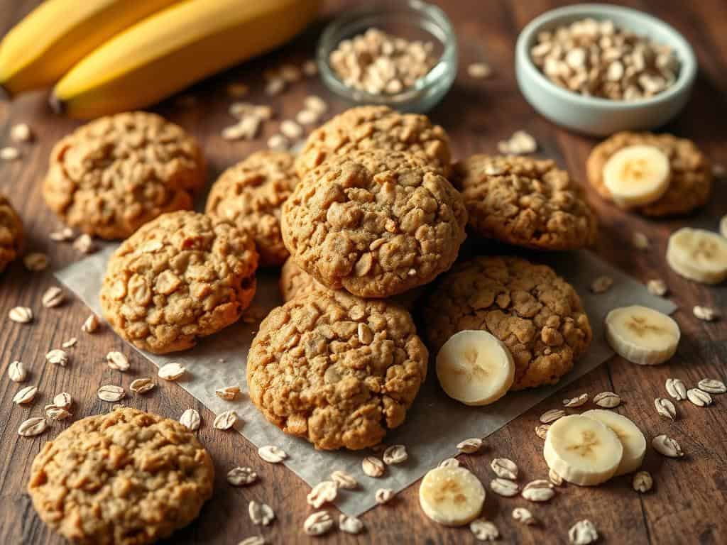 Banana Oatmeal Cookies