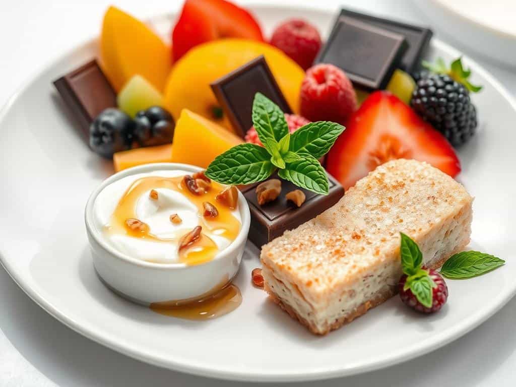 Healthy Dessert Plate