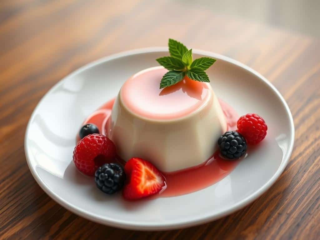 Monk Fruit Panna Cotta