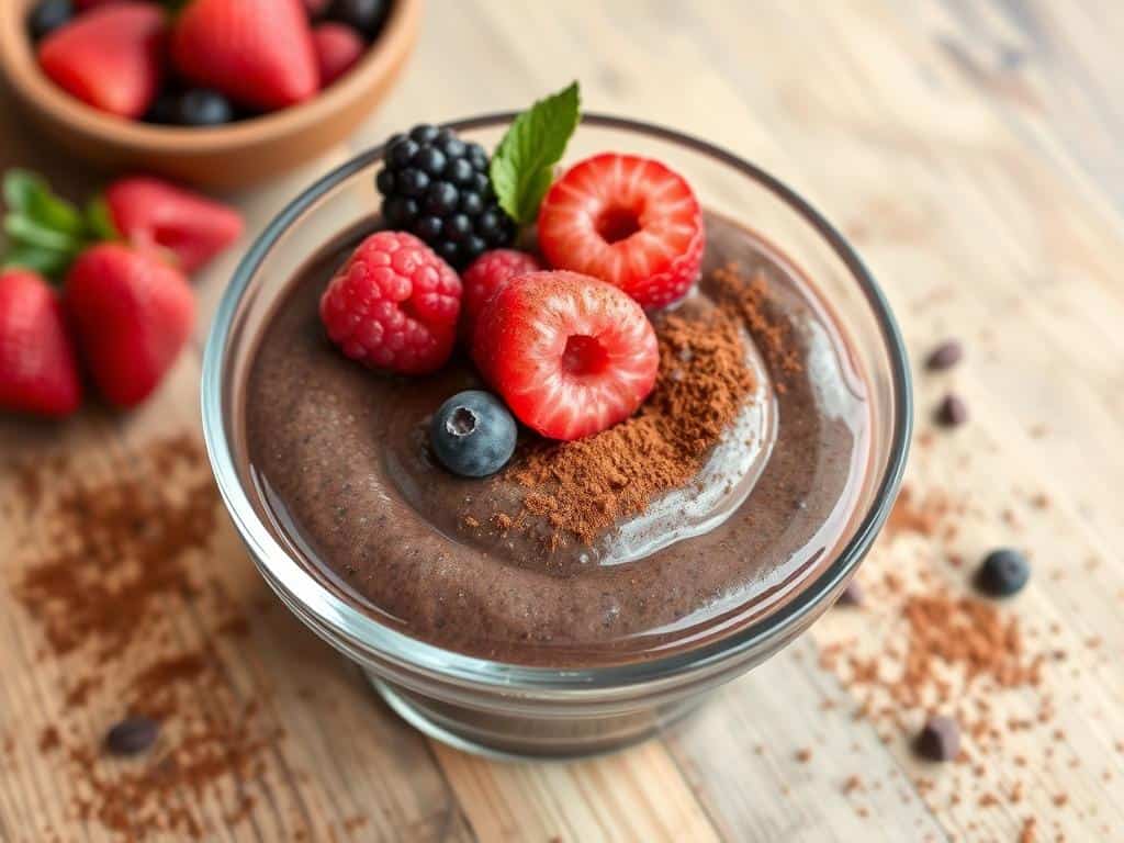 chia seed chocolate pudding