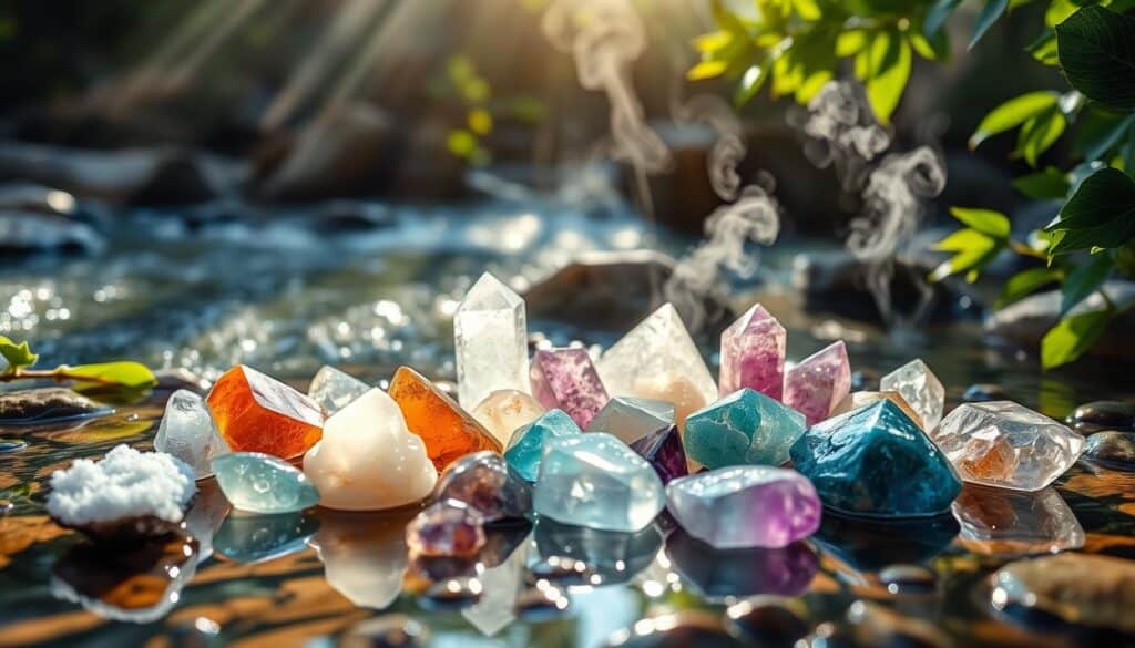 crystal cleansing