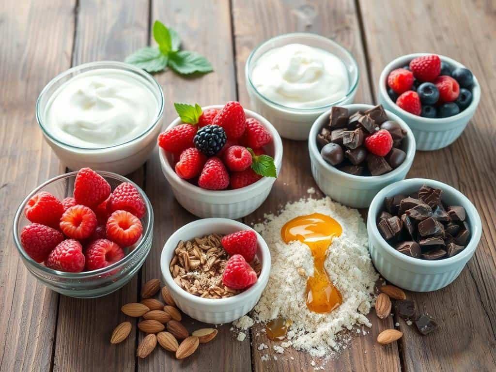 protein dessert ingredients