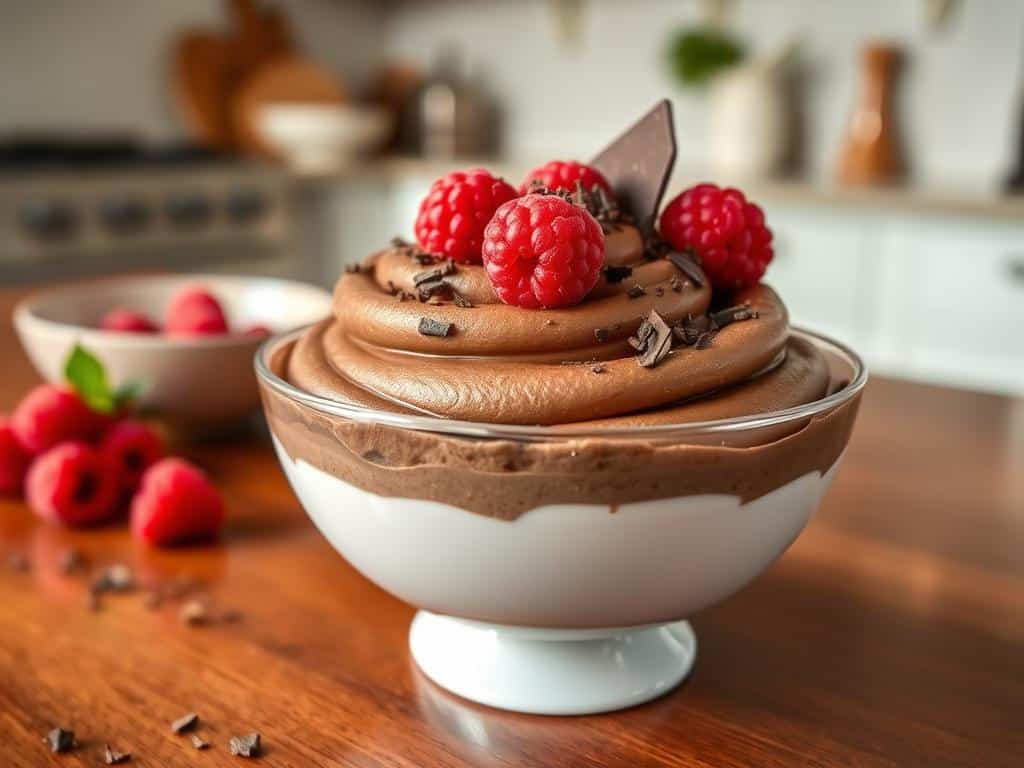 sugar-free chocolate mousse