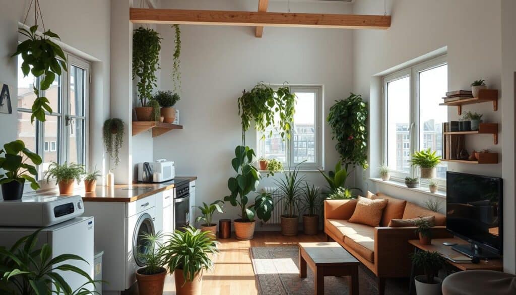 sustainable living in small spaces