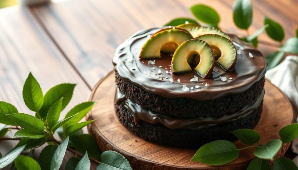 Chocolate Avocado Cake