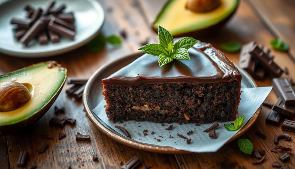 Chocolate Avocado Paleo Cake