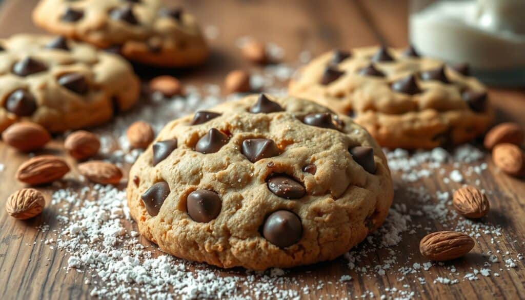 Paleo Almond Flour Chocolate Chip Cookies