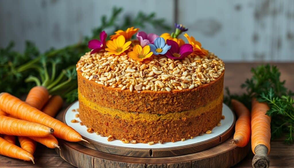 Paleo Carrot Cake Gluten-Free Birthday Treat