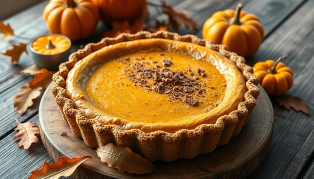 Paleo Pumpkin Pie Autumn Dessert