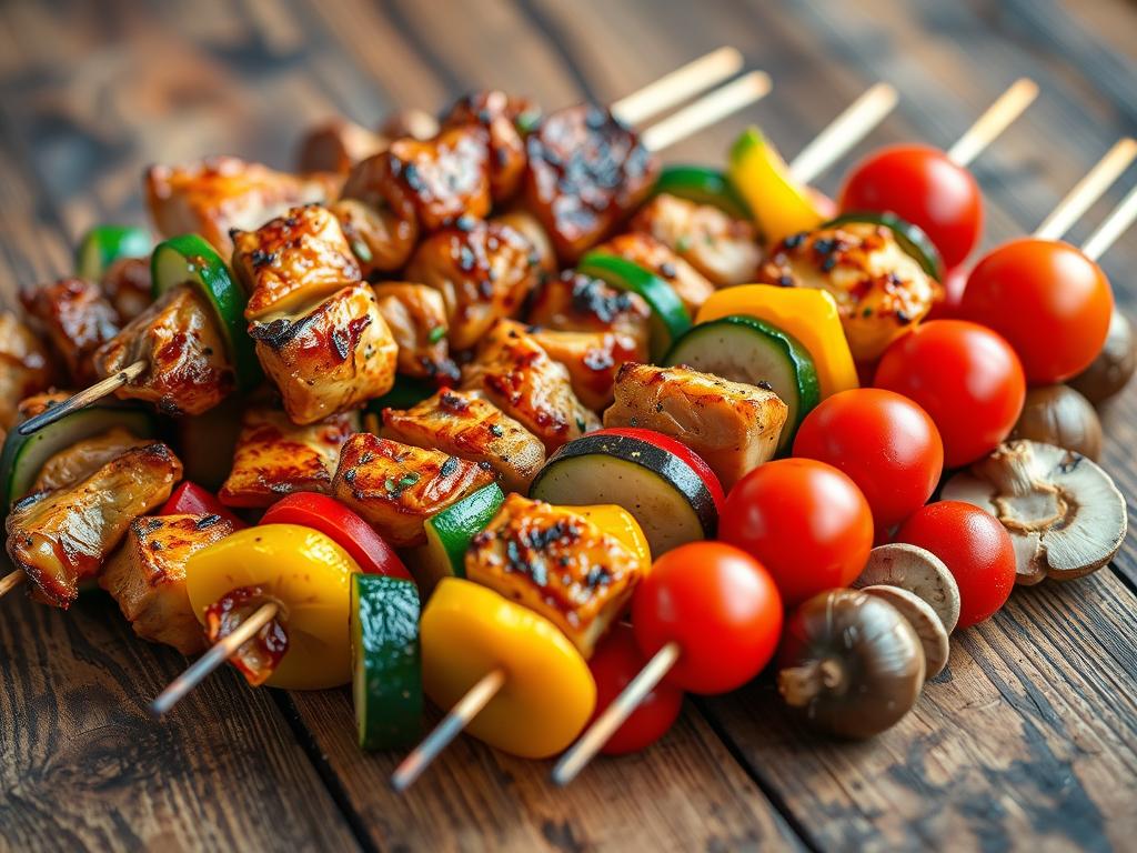 12 Easy Dinner Skewer Ideas