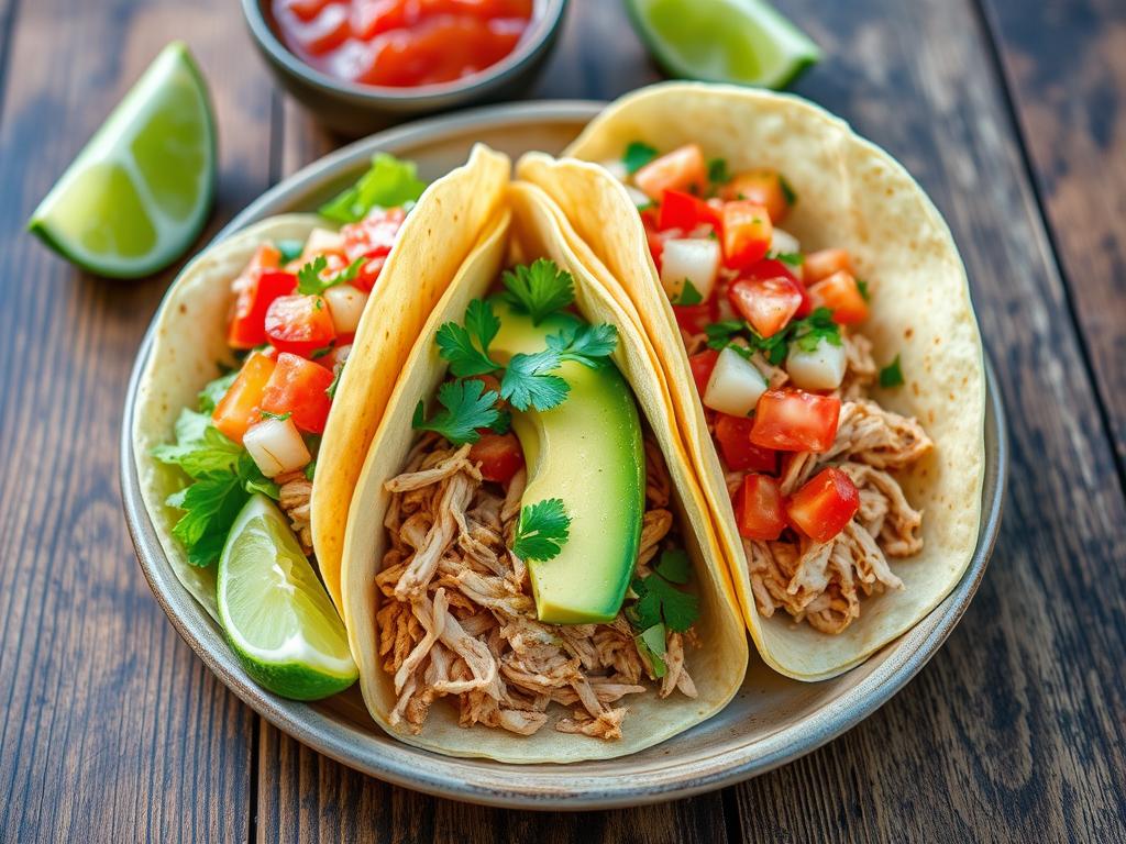 Chicken Tacos with Avocado