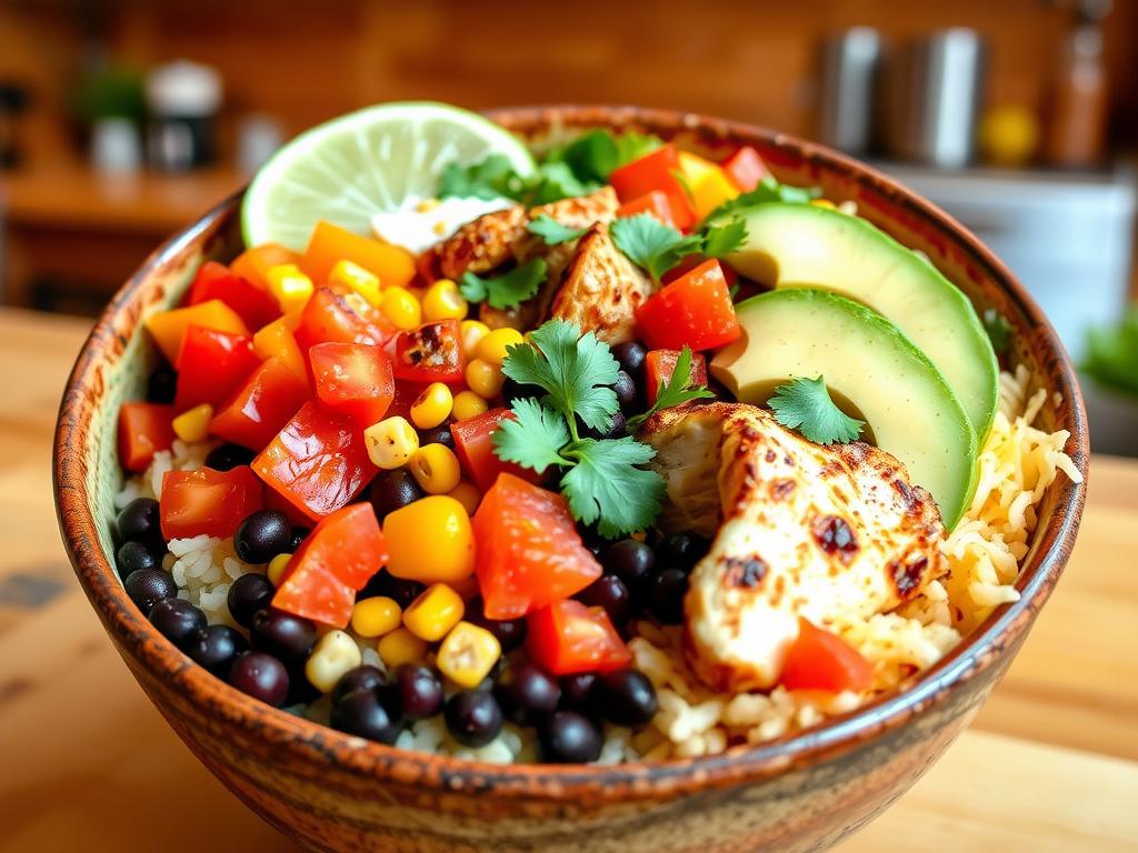 Customizable Burrito Bowl