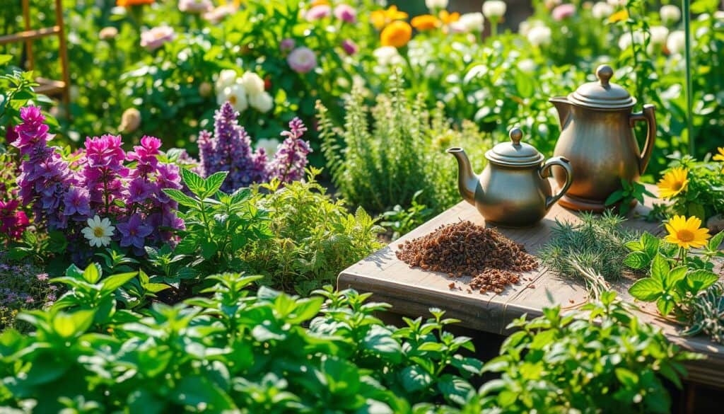 Garden Herbs for Tea