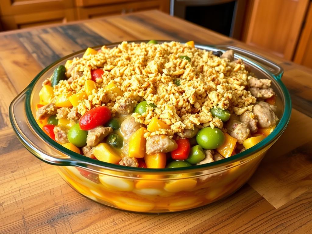 Hearty Casserole with Canned Ingredients