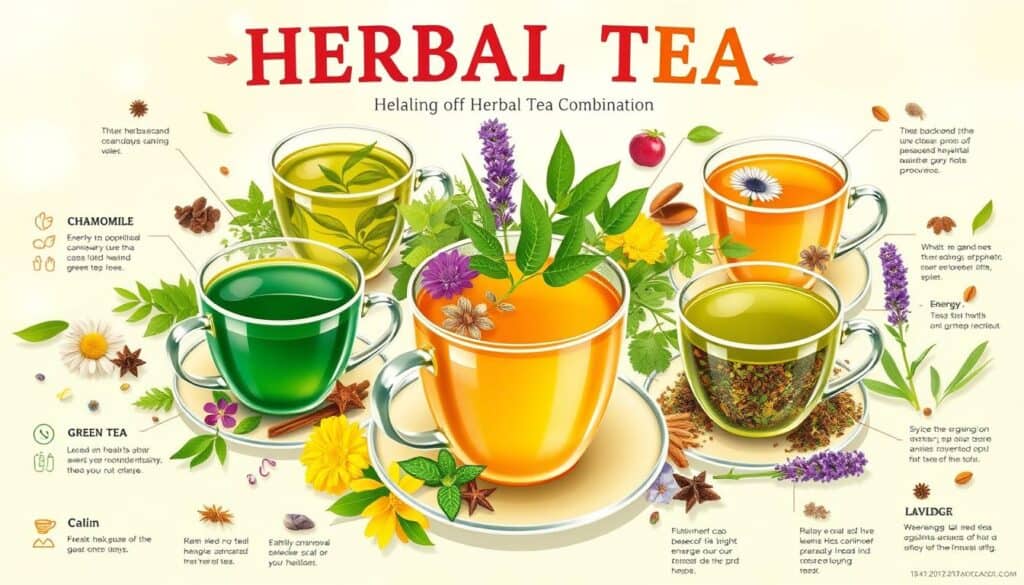 Herbal Tea Benefits Infographic