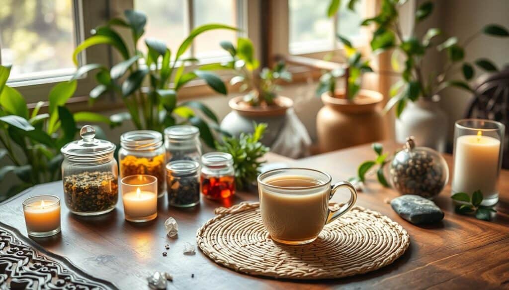 Herbal Tea Meditation Ritual