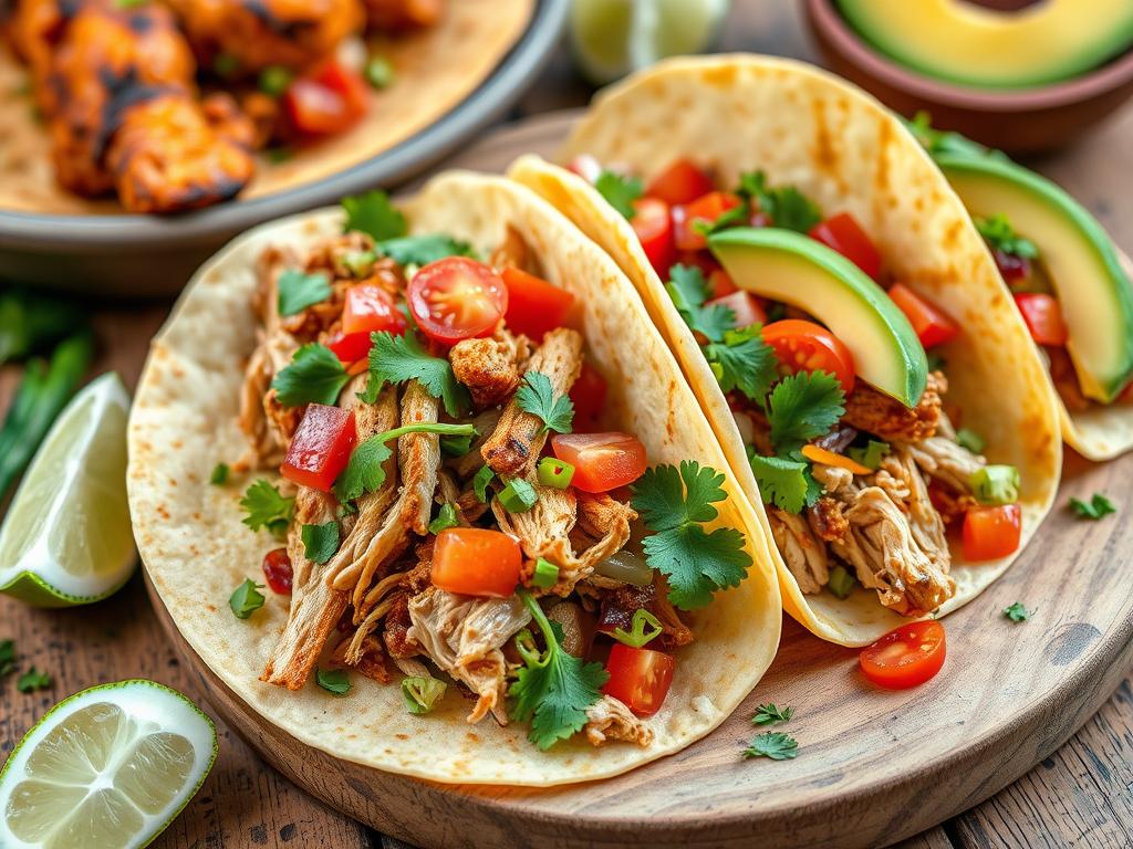 Rotisserie Chicken Tacos