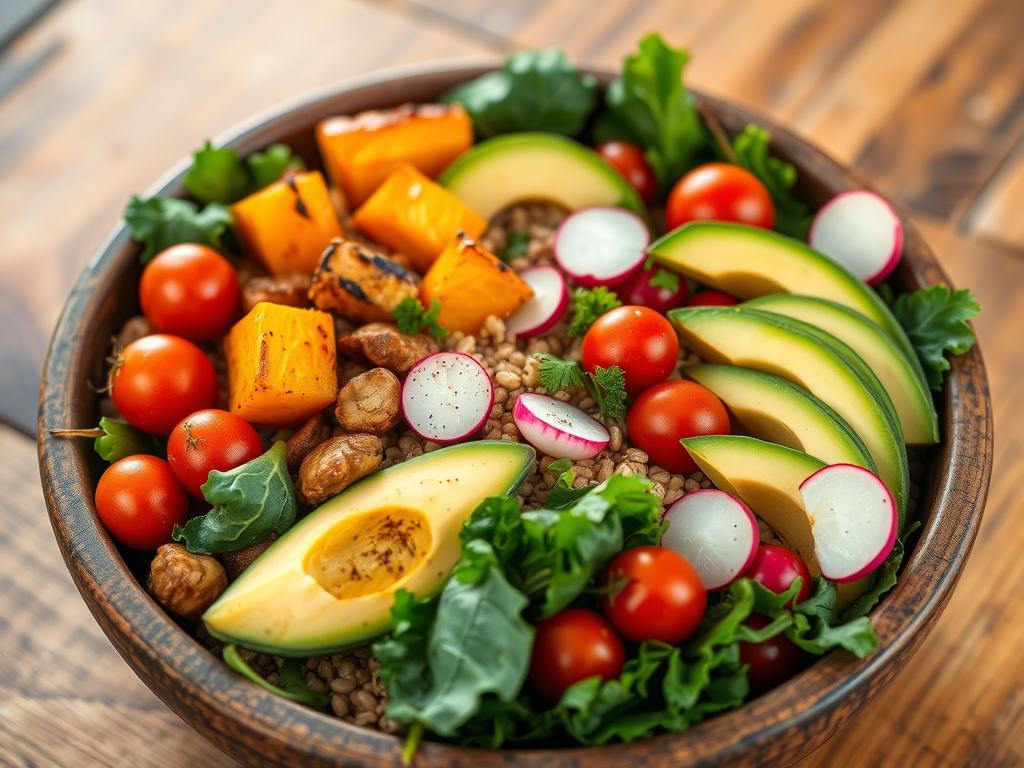 Seasonal Vegetables for Grain Bowls