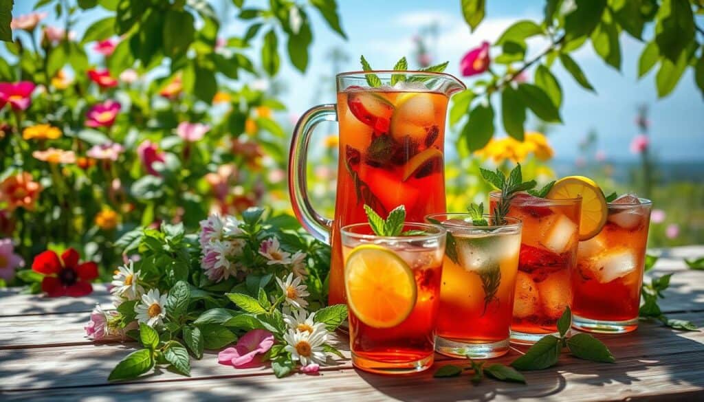 Summer Herbal Tea Benefits