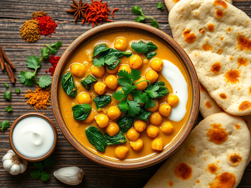 Vegetarian Chickpea Curry Recipe