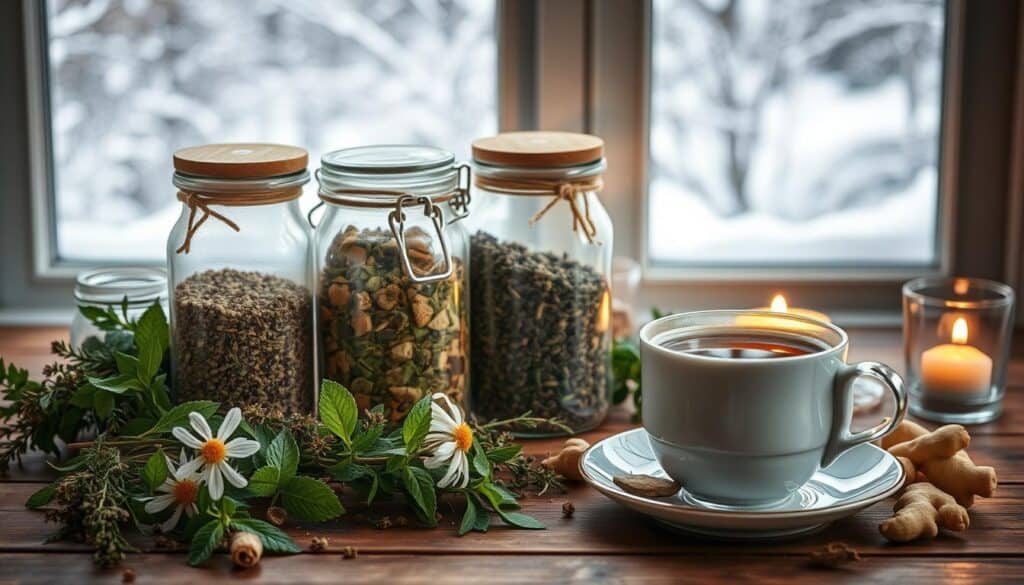 Winter Herbal Tea Blends