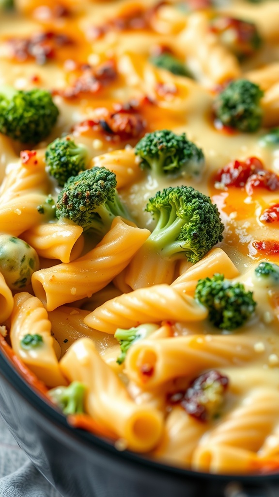 Delicious Cheesy Broccoli Pasta Bake