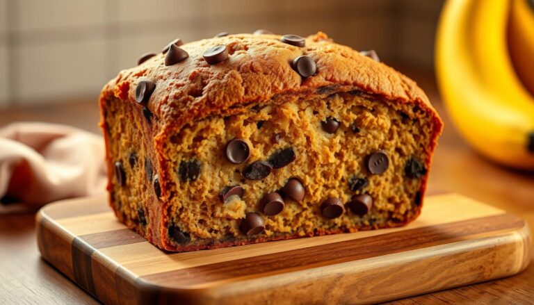 Bakery-Style Chocolate Chip Banana Bread