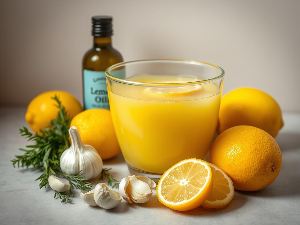 Classic Lemon Vinaigrette Ingredients