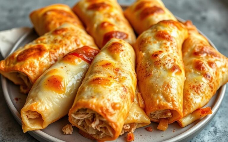 Crispy Baked Chicken Chimichangas