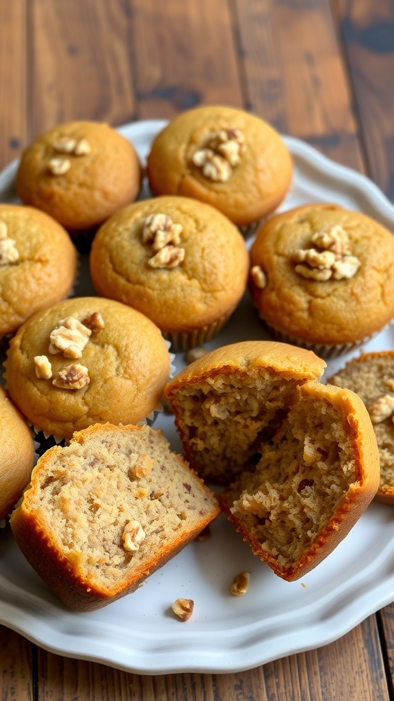 Moist and Flavorful Banana Bread Muffins Recipe