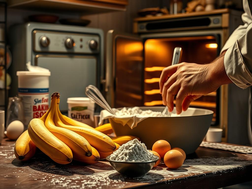 Emergency Banana Bread Preparation