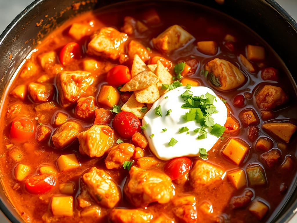 Hearty Southwest Chicken Chili