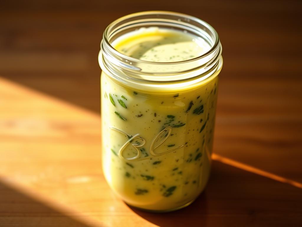 Italian Herb Dressing in Mason Jar