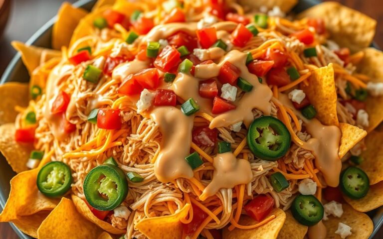 Loaded Southwestern Chicken Nachos