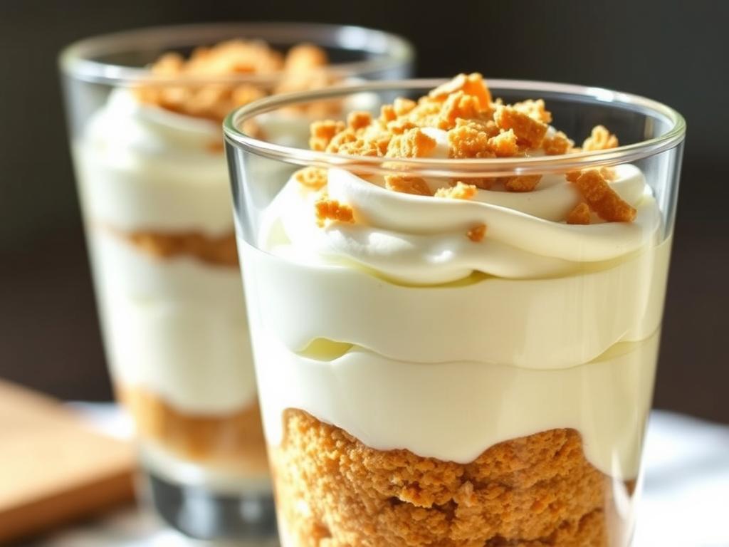 No-Bake Pudding Parfait Dessert