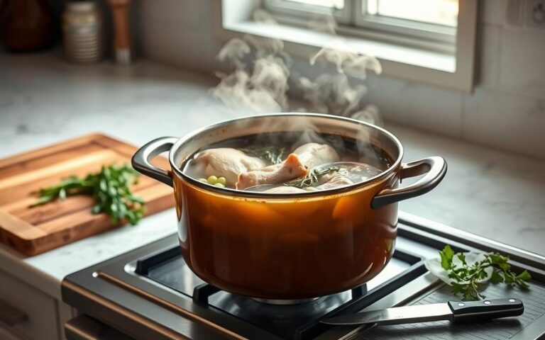 Rich Homemade Chicken Stock