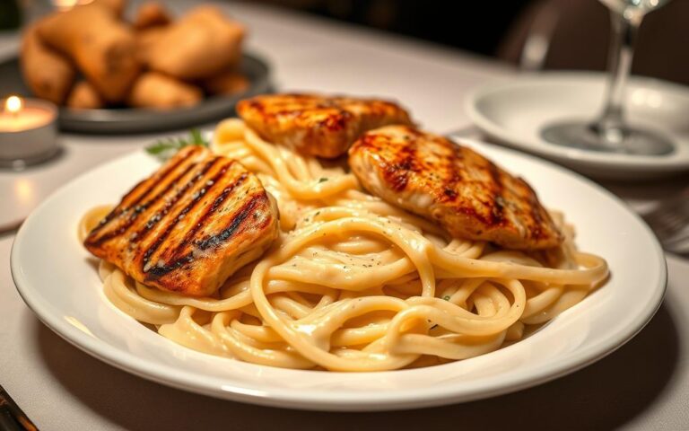 Silky Chicken Fettuccine Alfredo