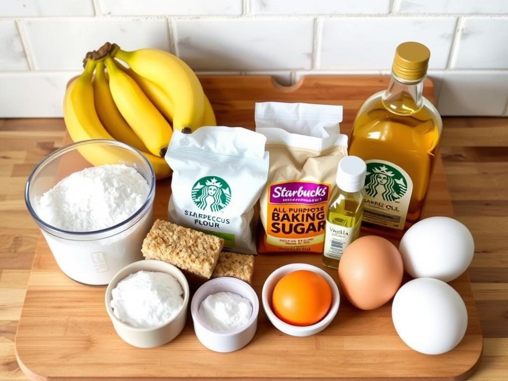 Starbucks banana bread ingredients