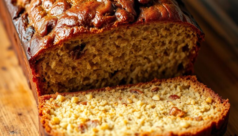 Triple Banana Bread With Caramelized Tops