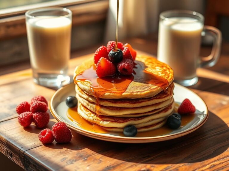 Quick Pancake Recipe No Eggs for Allergy-Friendly Fun